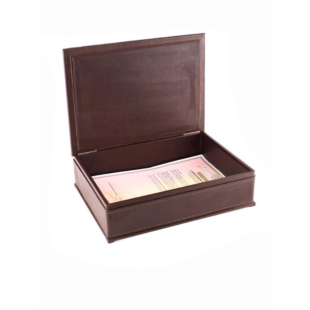 Шкатулка Frenzo gifts FG05 коричневый, бордовый