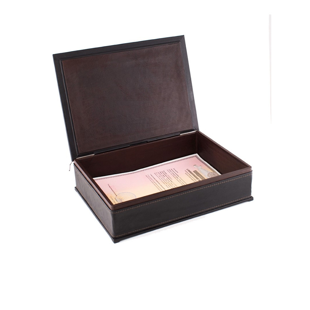 Шкатулка Frenzo gifts FG05 черный, коричневый