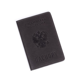 Frenzo gifts / НКГ.01.РФ Набор подарочный из натуральной кожи (обложка на паспорт, картхолдер, брелок)