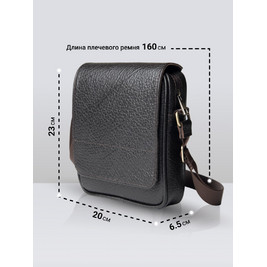 Frenzo 5811 Buffalo сумка планшет кожаная мужская через плечо коричневый